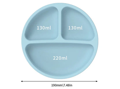 UrbanParenting™ Silicone Baby Feeding Set