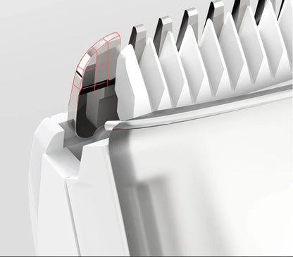 Baby Hair Clipper with Vacuum,Kids Hair Clippers Kit with 3 Guide Combs,IPX7 Waterproof,Cordless Use for Baby Children Infant