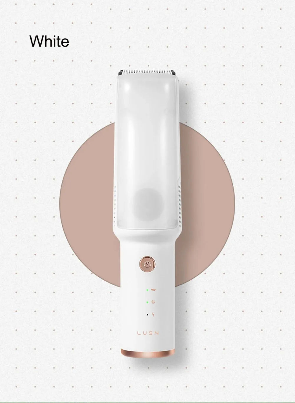 Baby Hair Clipper with Vacuum,Kids Hair Clippers Kit with 3 Guide Combs,IPX7 Waterproof,Cordless Use for Baby Children Infant