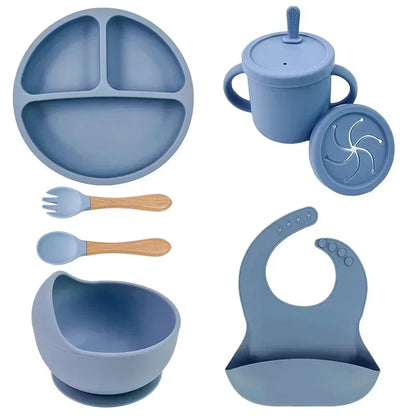 UrbanParenting™ Silicone Baby Feeding Set
