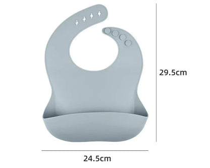 UrbanParenting™ Silicone Baby Feeding Set