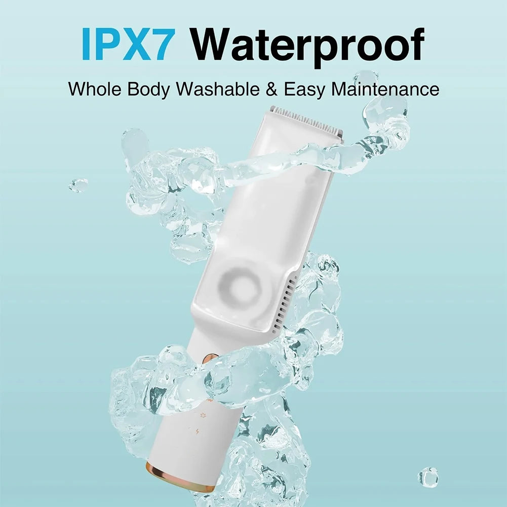 Baby Hair Clipper with Vacuum,Kids Hair Clippers Kit with 3 Guide Combs,IPX7 Waterproof,Cordless Use for Baby Children Infant