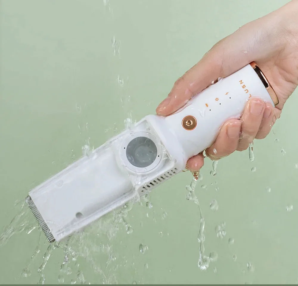 Baby Hair Clipper with Vacuum,Kids Hair Clippers Kit with 3 Guide Combs,IPX7 Waterproof,Cordless Use for Baby Children Infant